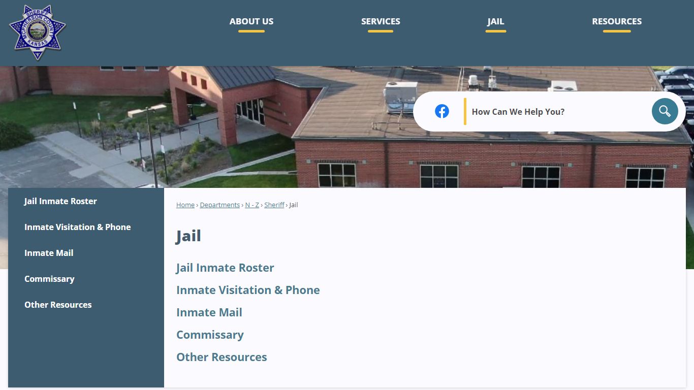 Jail | McPherson County Official Website